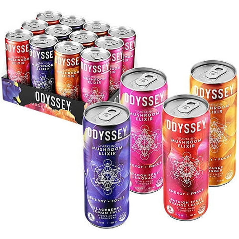 Odyssey Sparkling Mushroom Elixirs