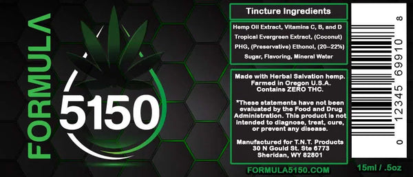 Formula 5150 Tropical Evergreen Nootropic Energy Shot