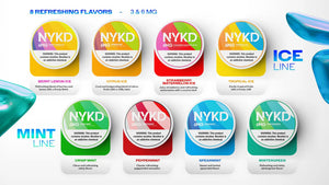 NYKD 6MG Nicotine Pouches