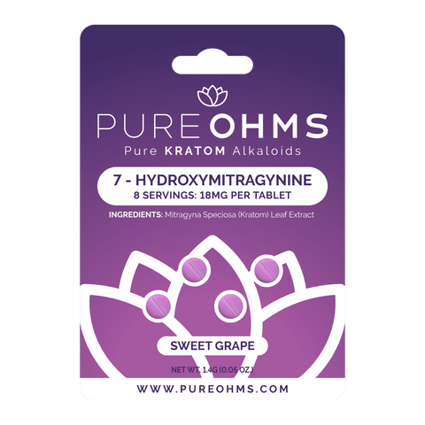 Pure OHMS 7 Hydroxy Chewable Tablets 4ct