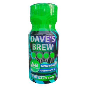 Mit Therapy Dave’s Brew Kratom + Nootropics Extract 15ml Shot