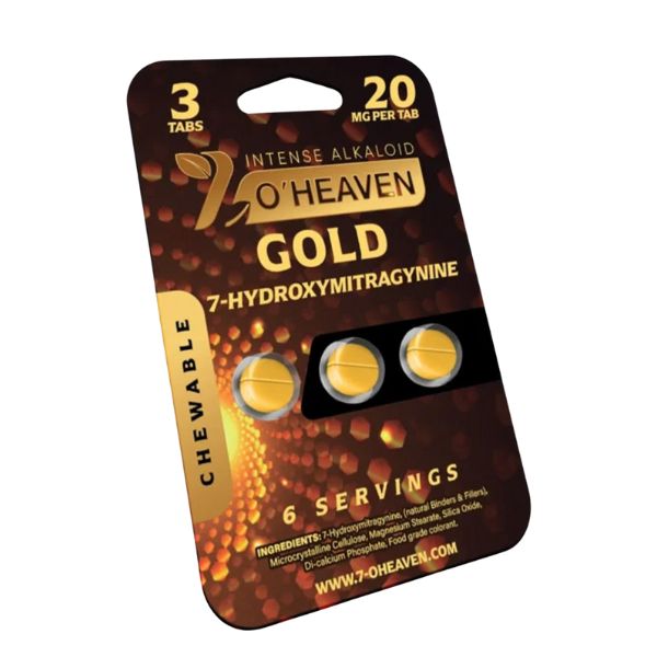 7 O'Heaven Gold 7-OH + Pseudo Tablets