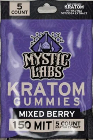 Mystic Labs Kratom Extract Gummies 5ct