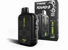 Tyson "Round 2" Disposable Vapes 7500 puff