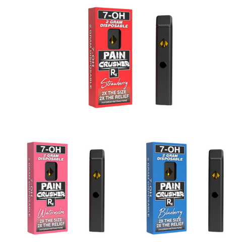 Pain Crusher Rx 7-OH 2 Gram Disposable Vape