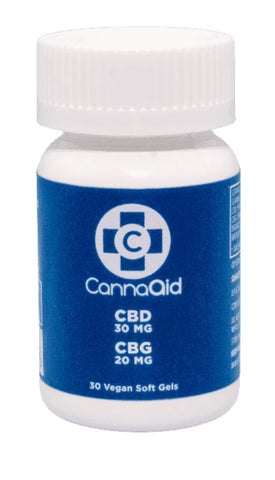 CannaAid CBD/CBG Soft Gels 30ct