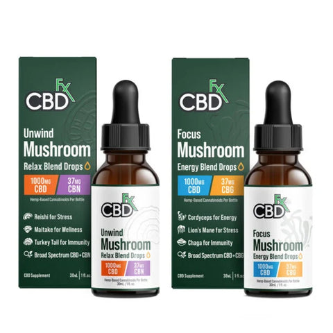 CBD FX Mushroom Tinctures