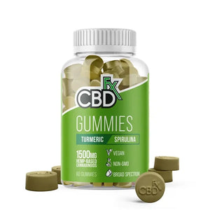 CBD Fx Turmeric & Spirulina CBD Gummies