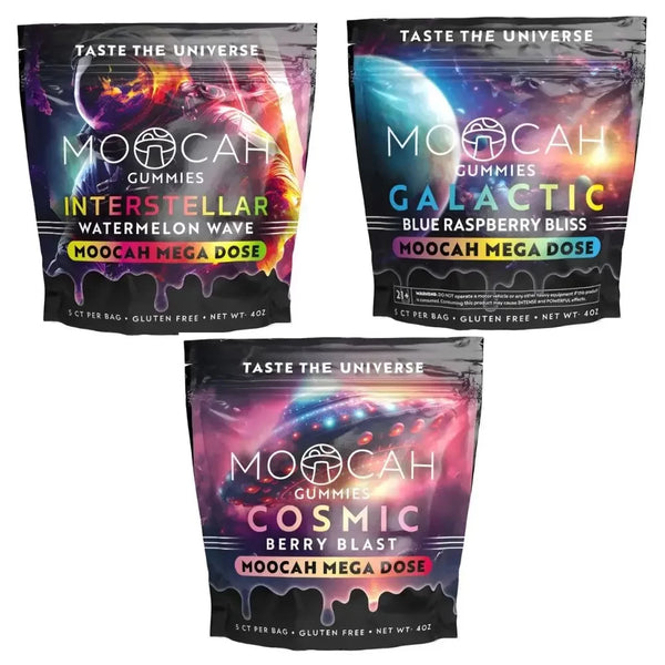 Moocah Mega Dose Mushroom Gummies