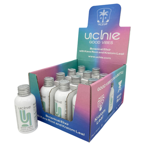 Uchie Good Vibes Kava Kratom Extract Shot