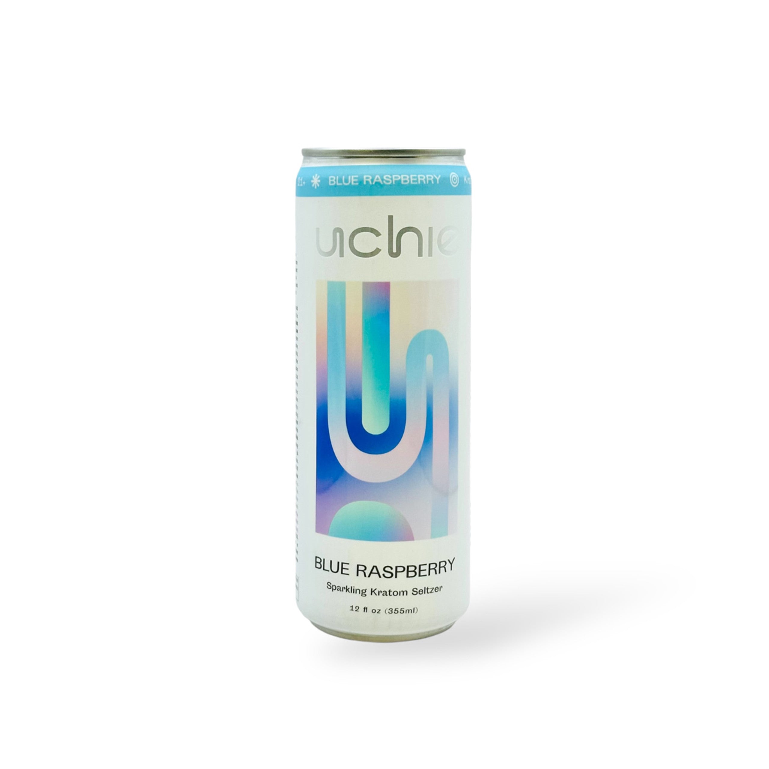 uchie_50mg_kratom_seltzer_can_12oz_blue_raspberry